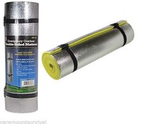 Double Sided Camping Mattress Pad Sleeping Mat Thermal Foam Bed Roll Outdoor