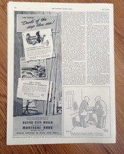 1948 Ocean City Fishing Reels Montague Rods Ad