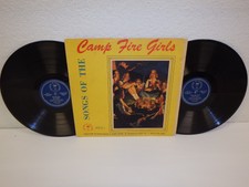 1954 Songs Of The Camp Fire Girls Nanette Guilford 2-LP 10"/33 rpm Vinyl Records