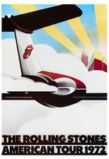 the Rolling Stones POSTER *AMAZING ARTWORK* Live 1972 Concert Tour Mick Jagger