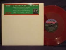 Air Supply 'The Christmas Album' PROMO LP RED VINYL 