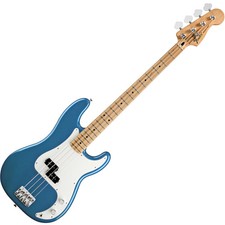 Fender Standard Precision Bass Guitar Maple Fretboard Lake Placid Blue DEMO