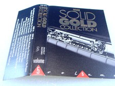 SOLID GOLD COLLECTION - Volume 5 / VG++ ROCK N' ROLL CASSETTE -Original Artist s