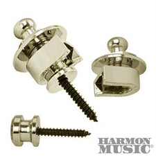 SCHALLER STRAP LOCKS GUITAR STRAPLOCKS NICKEL NICKLE 445