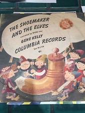 78 double 10" Set: THE SHOEMAKER AND THE ELVES Columbia # MJ 29 w/ GENE KELLY VG