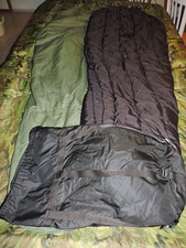 WORN MILITARY 3 PIECE SLEEPING BAG MODULAR SLEEP SYSTEM ARMY 