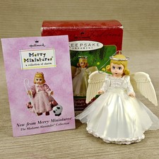 Hallmark Keepsake Ornament Figurine Twilight Angel Madame Alexander Doll 3.5"