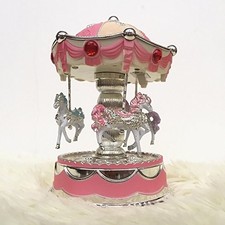 New Carousel Music Box Crown Design Lights Up