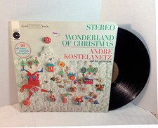 André Kostelanetz Orchestra Wonderland Of Christmas Ltd Ed 1960s Record LP VG+