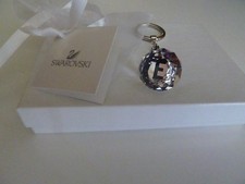 Swarovski Crystal Ball Key Chain Monogrammed with the letter E