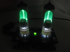 Stereo Telefunken UM80 UM81 magic eye indicator tube vu meter pcb assembled