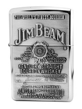 Zippo Jim Beam 250JB.928 High Polish Chrome Unisex Lighter