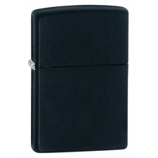 Zippo Black Matte Lighter 218 regular