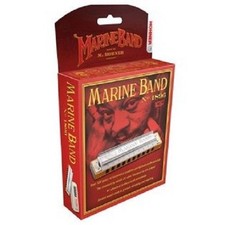 HOHNER MARINE BAND 1896/20 HARMONICA G HARP  FACTORY SEALED NEW WITH CASE