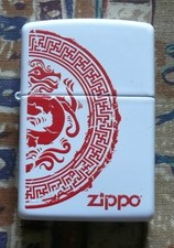 ANIMALS DRAGON STAMP ZIPPO LIGHTER FREE P&P FREE FLINTS