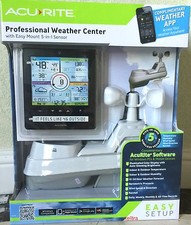 Acurite Color Wireless Professional Weather Station with PC/Phone Connect 5 in 1