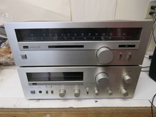 Sansui t-470 Silver Face Classique Amplifier w/ Matching Tuner   EXCELLENT  #71