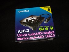 TASCAM iUR2 USB Recording Audio with MIDI Interface for Mac and Windows PC