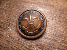 Australian Boy Scouts Queensland Metal Button from the 1960's ^
