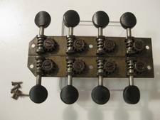 Vintage Washburn Mandolin Brass Tuners Pegs Set for Project / Repair #2