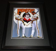 Barry Bonds & Bobby Bonilla Framed 8x10 Photo Poster Pirates 