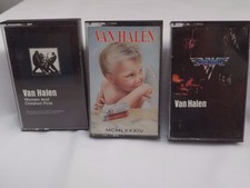 VINTAGE VAN HALEN CASSETTE TAPE SET WOMEN AND CHILDREN FIRST 1984 ROCK N ROLL