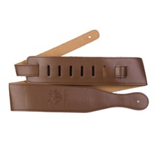 Brown Adjustable Soft Leather Thick Strap for Electric Acoustic Guitar Bass new