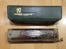 Hohner Super Chromonica 270 Chromatic Harmonica Key of A/Bb List $199 Sale $99