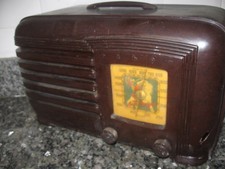 Vintage Original Lone Ranger Pilot Bakelite Radio