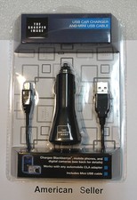 Micro USB & Mini USB car charger: Cell Phone Smartphone MP3 HTC Samsung Camera