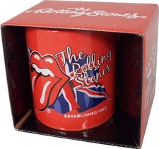 Rolling Stones: Lick The Flag Ceramic Coffee / Tea Mug - New & Official In Box