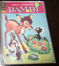 Walt Disney Bambi (1963) 2 10087-607 reprints Four Color 186