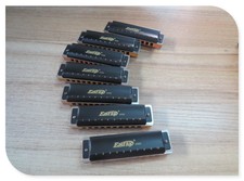 EASTTOP blues harmonica T008S metal music with 7keys organ set