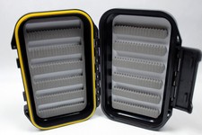 ABS Plastic Fly/Ice Fishing Jig Box Foam Insert Hook Storage Case Bait Lure 