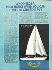 1980 Gulfstar 39 Sailmaster Yacht Color Ad
